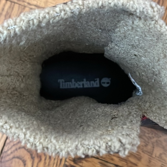 TIMBERLAND 6” SHEARLING BOOTS SIZE 12 - Picture 8 of 14